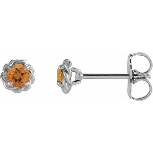 Round 4-Prong Claw Stud Earrings Spath Jewelers Bartow, FL