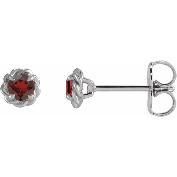 Round 4-Prong Claw Stud Earrings Atlanta West Jewelry Douglasville, GA