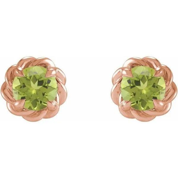 Round 4-Prong Claw Stud Earrings Image 2 Michael's Jewelry North Wilkesboro, NC