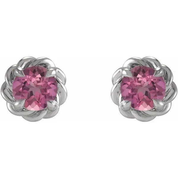 Round 4-Prong Claw Stud Earrings Image 2 D'Errico Jewelry Scarsdale, NY