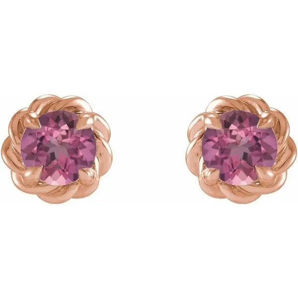 Round 4-Prong Claw Stud Earrings Image 2 Grayson & Co. Jewelers Iron Mountain, MI