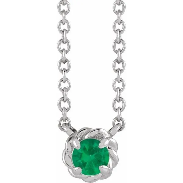 Claw-Prong Rope Necklace Woelk's House of Diamonds Russell, KS