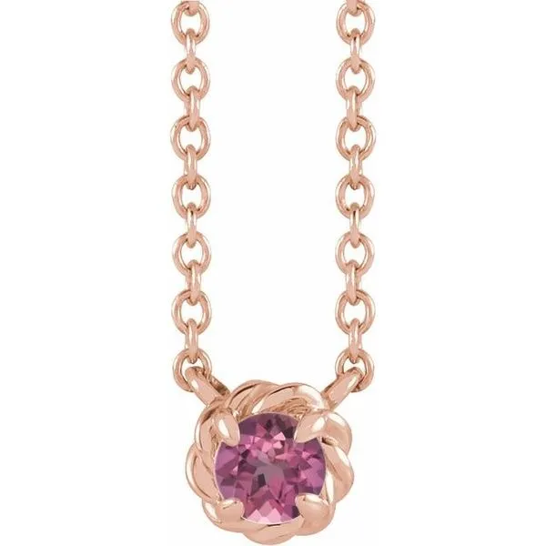 Claw-Prong Rope Necklace James & Williams Jewelers Berwyn, IL