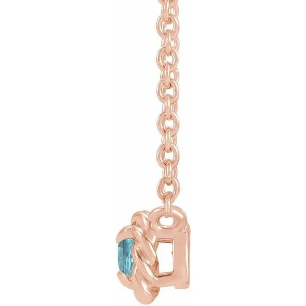 Claw-Prong Rope Necklace Image 2 Arlene's Fine Jewelry Vidalia, GA