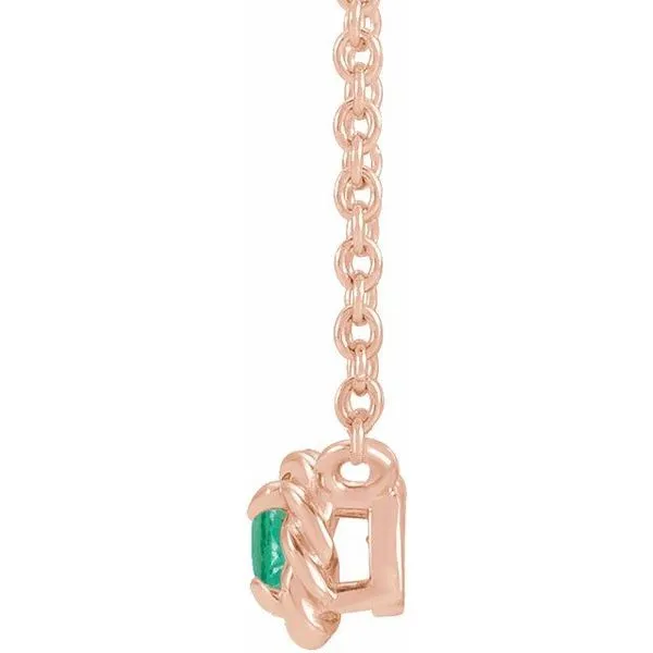 Claw-Prong Rope Necklace Image 2 Spath Jewelers Bartow, FL