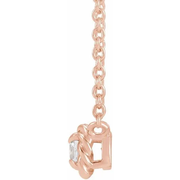 Claw-Prong Rope Necklace Image 2 Michael's Jewelry North Wilkesboro, NC