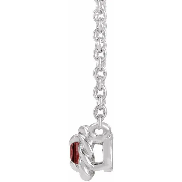 Claw-Prong Rope Necklace Image 2 Michael's Jewelry North Wilkesboro, NC