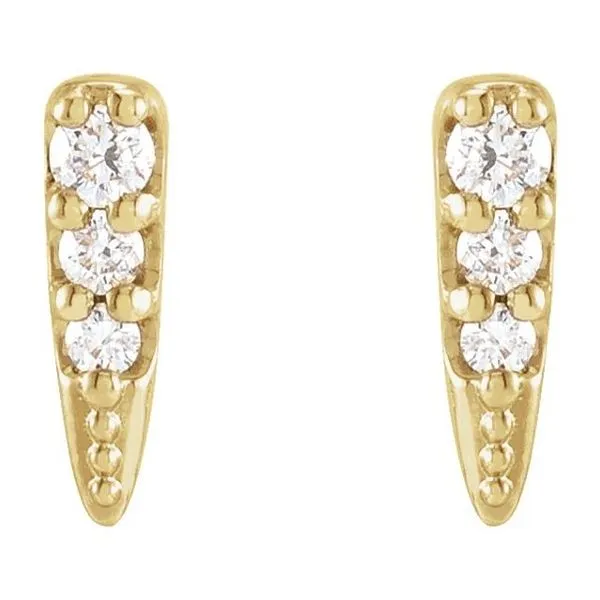 Spike Earrings Image 2 Designer Jewelers Westborough, MA