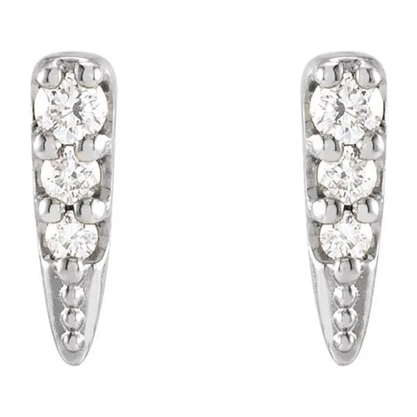 Spike Earrings Image 2 Rasmussen Jewelers Spanish Fork, UT