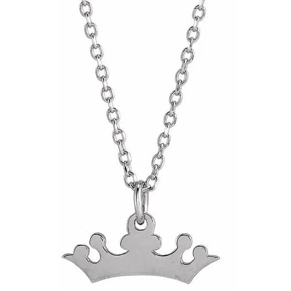 Crown Necklace James & Williams Jewelers Berwyn, IL