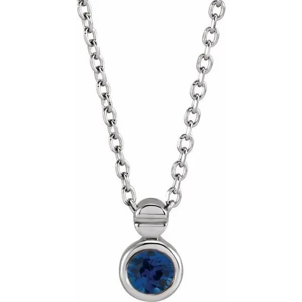 Accented Necklace or Slide Pendant Delfine's Jewelry Charleston, WV