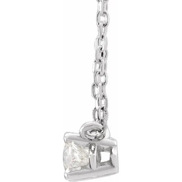 Solitaire Necklace Image 2 Jewelry Design Studio Jensen Beach, FL