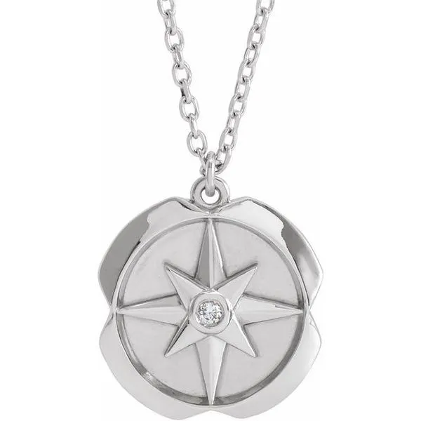 Accented Star Necklace James & Williams Jewelers Berwyn, IL