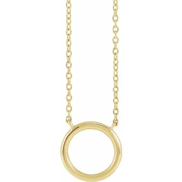 Circle Necklace Hopman Jewelers Elkhart, IN