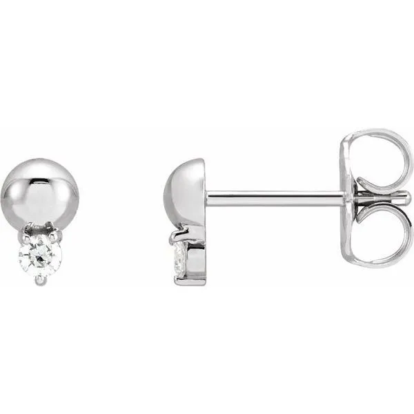 Accented Bead Earrings James & Williams Jewelers Berwyn, IL