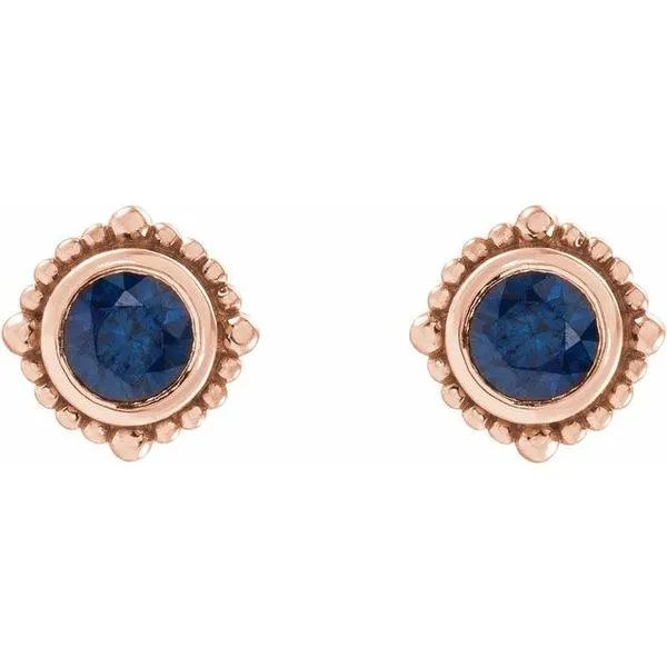 Beaded Halo-Style Stud Earrings Image 2 Woelk's House of Diamonds Russell, KS