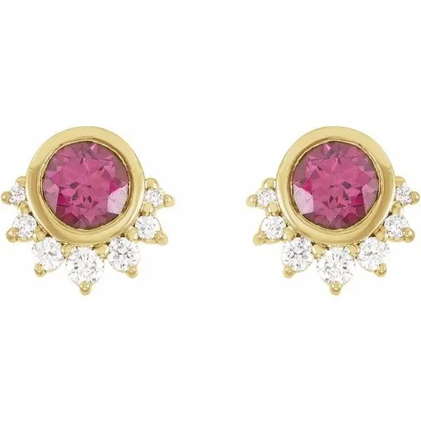 Accented Earrings Image 2 Long Jewelers Chesapeake, VA