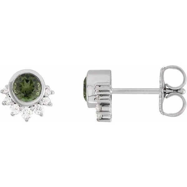 Accented Earrings John E. Koller Jewelry Designs owasso, OK