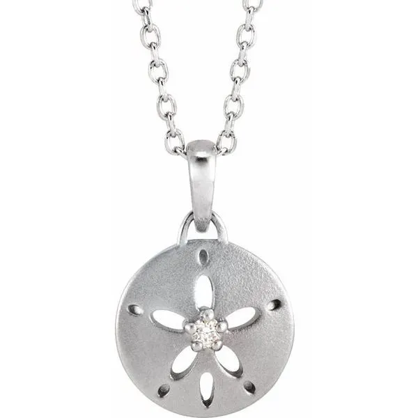 Sand Dollar Necklace Hopman Jewelers Elkhart, IN