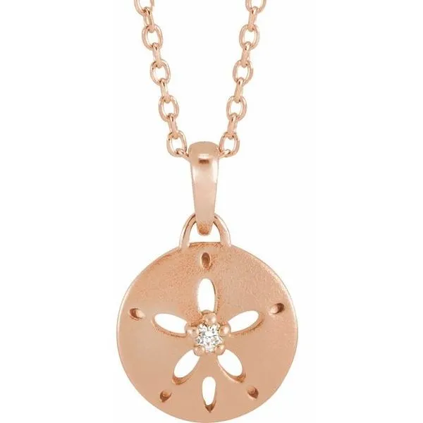Sand Dollar Necklace Hopman Jewelers Elkhart, IN