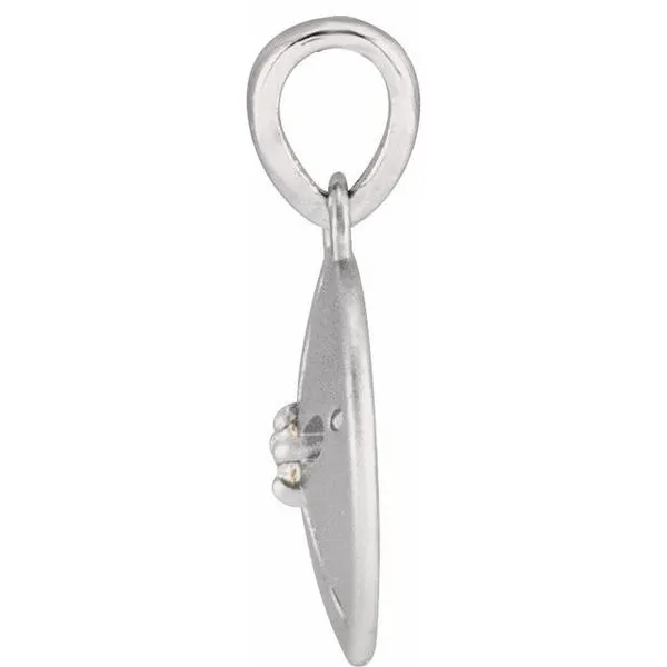 Sand Dollar Pendant Image 2 James & Williams Jewelers Berwyn, IL