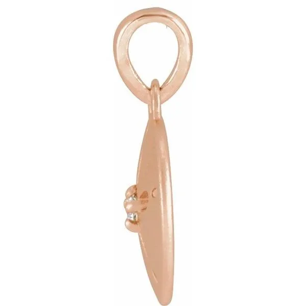 Sand Dollar Pendant Image 2 Hopman Jewelers Elkhart, IN