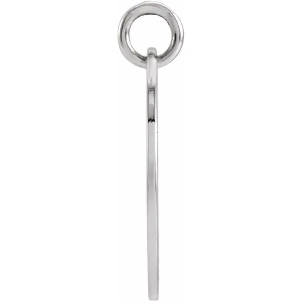 Pierced Key Silhouette Pendant Image 2 James & Williams Jewelers Berwyn, IL