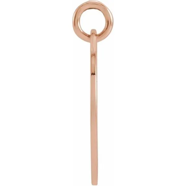 Pierced Key Silhouette Pendant Image 2 James & Williams Jewelers Berwyn, IL