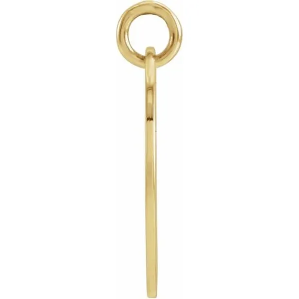 Pierced Key Silhouette Pendant Image 2 J. Meredith Jewelers Delafield, WI