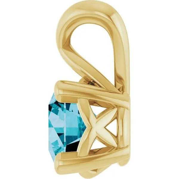 Solitaire Pendant Image 3 James & Williams Jewelers Berwyn, IL