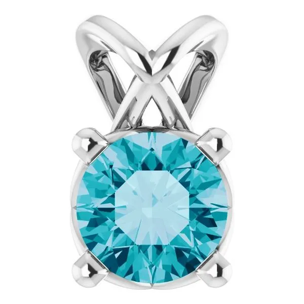 Solitaire Pendant Hopman Jewelers Elkhart, IN