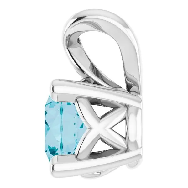 Solitaire Pendant Image 3 Hopman Jewelers Elkhart, IN