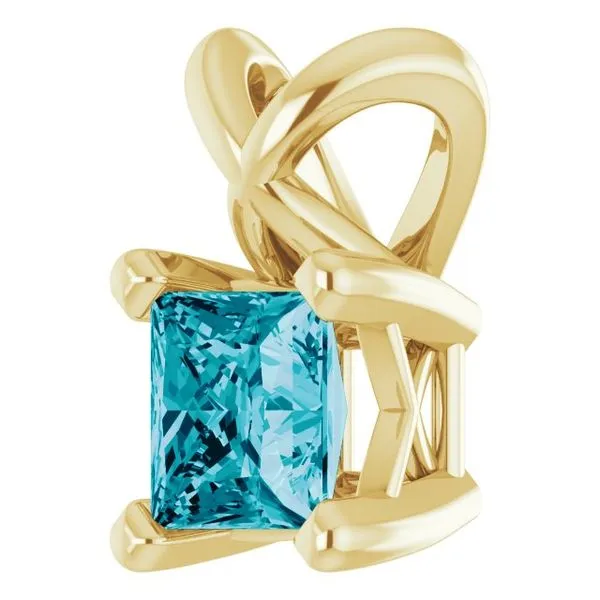 Solitaire Pendant Image 2 Cherry Street Jewelers Tulsa, OK