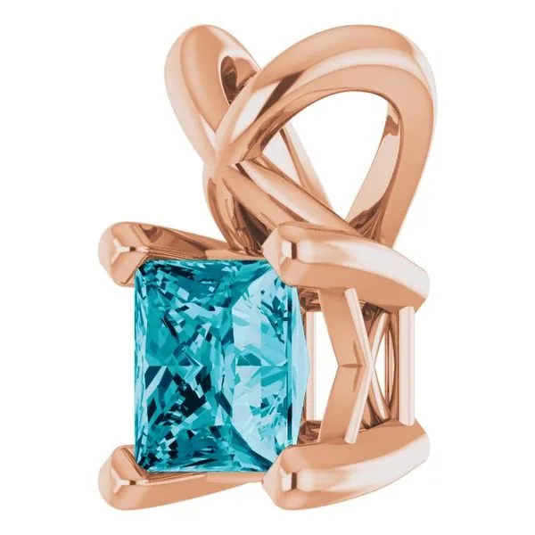 Solitaire Pendant Image 2 Hopman Jewelers Elkhart, IN