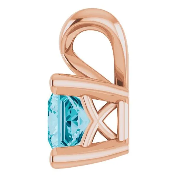 Solitaire Pendant Image 3 Rasmussen Jewelers Spanish Fork, UT