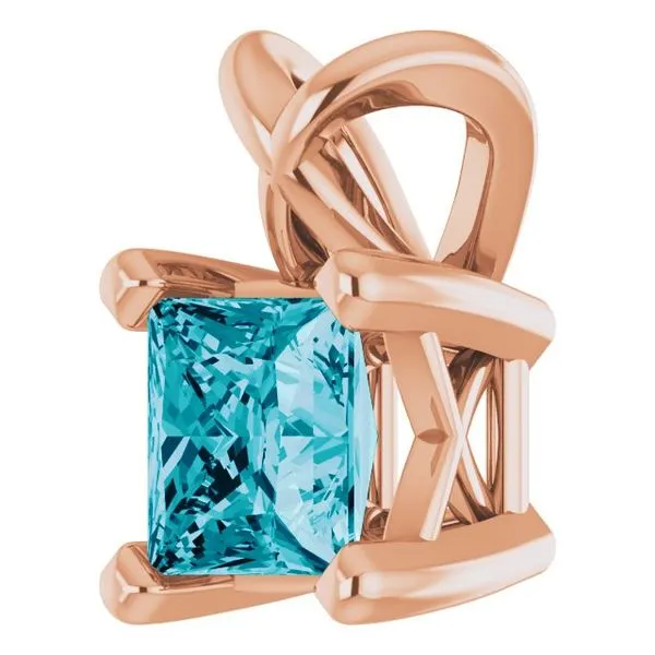 Solitaire Pendant Image 2 Diny's Jewelers Middleton, WI