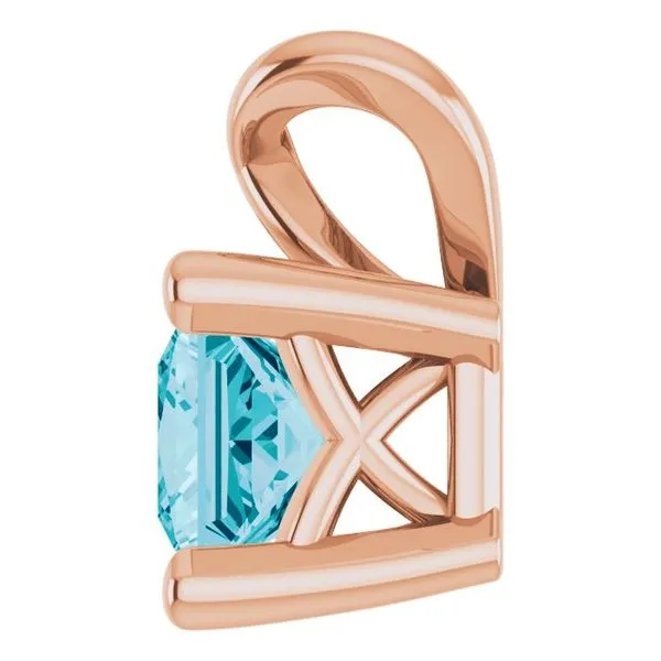 Solitaire Pendant Image 3 Diny's Jewelers Middleton, WI