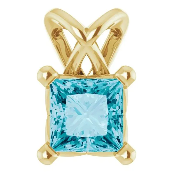 Solitaire Pendant Hopman Jewelers Elkhart, IN