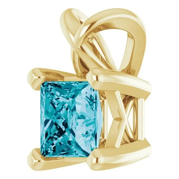 Solitaire Pendant Image 2 Hopman Jewelers Elkhart, IN