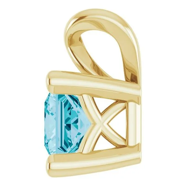 Solitaire Pendant Image 3 James & Williams Jewelers Berwyn, IL