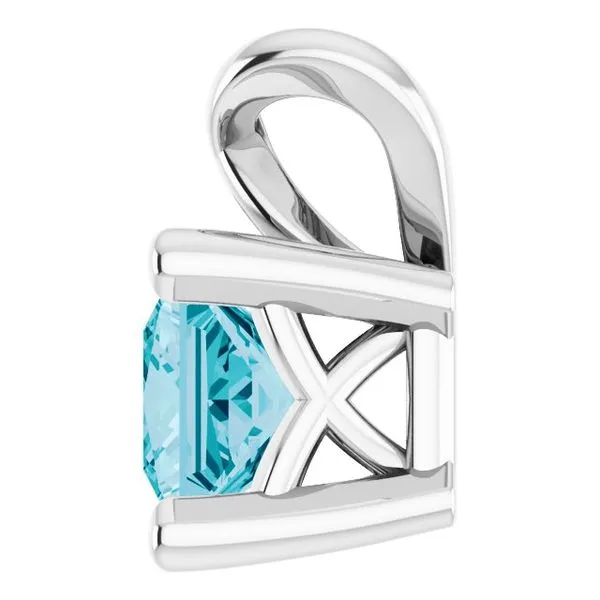 Solitaire Pendant Image 3 Hopman Jewelers Elkhart, IN