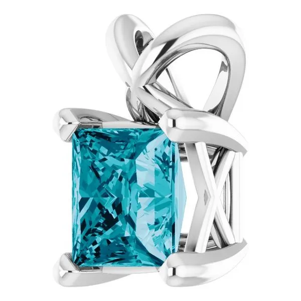 Solitaire Pendant Image 2 James & Williams Jewelers Berwyn, IL