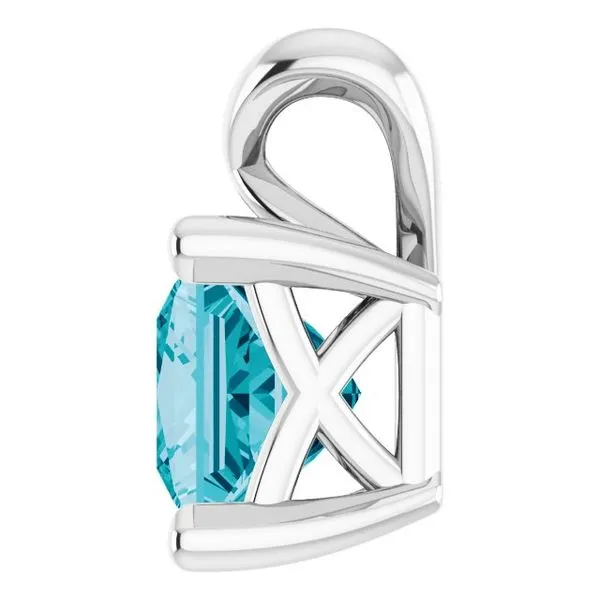 Solitaire Pendant Image 3 James & Williams Jewelers Berwyn, IL