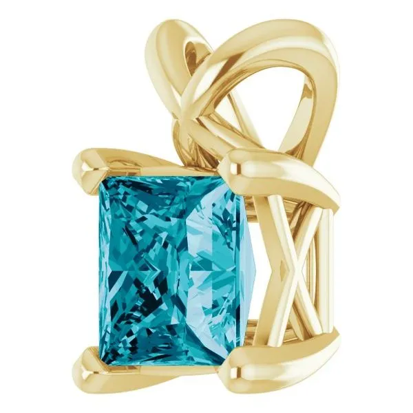 Solitaire Pendant Image 2 Cherry Street Jewelers Tulsa, OK