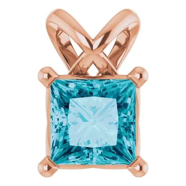 Solitaire Pendant Hopman Jewelers Elkhart, IN