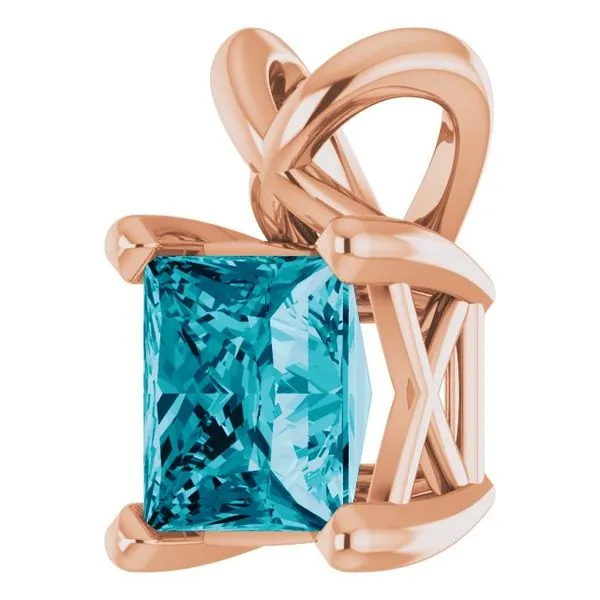 Solitaire Pendant Image 2 Hopman Jewelers Elkhart, IN