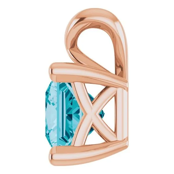 Solitaire Pendant Image 3 Cherry Street Jewelers Tulsa, OK