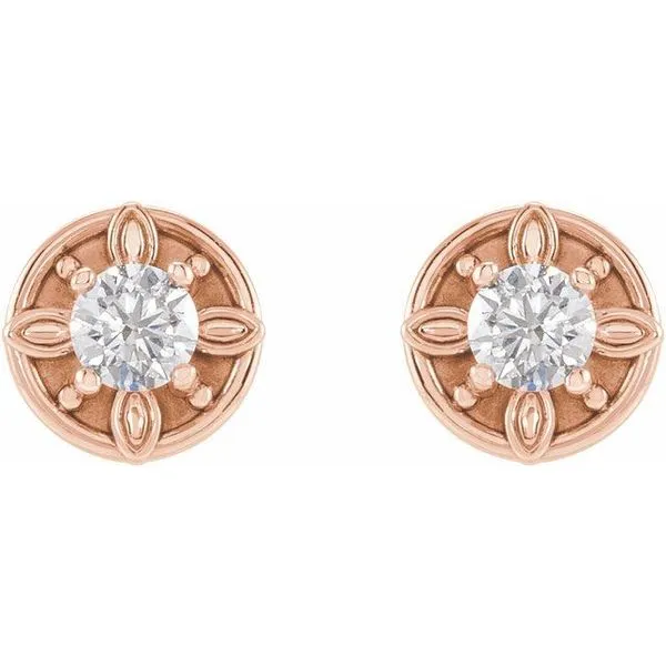 Floral-Inspired Earrings Image 2 Delfine's Jewelry Charleston, WV