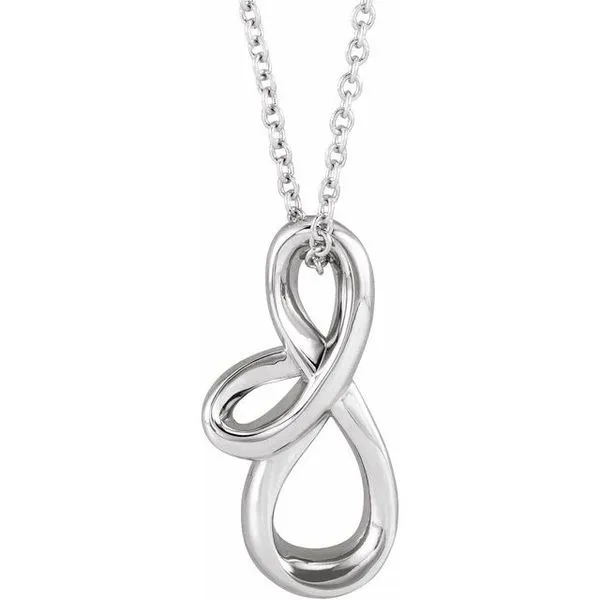 Freeform Necklace or Slide Pendant Image 4 Hopman Jewelers Elkhart, IN