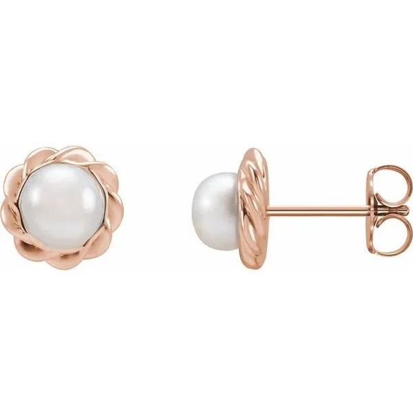 Pearl Rope Earrings D'Errico Jewelry Scarsdale, NY